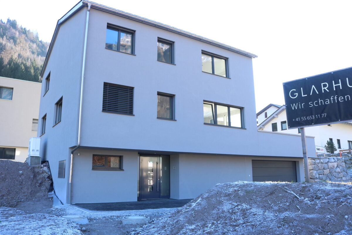 Glarhus Architektur EFH Allmeind Haslen